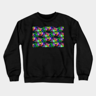 Seamless Repeating Pattern Of  Tartan Design Crewneck Sweatshirt